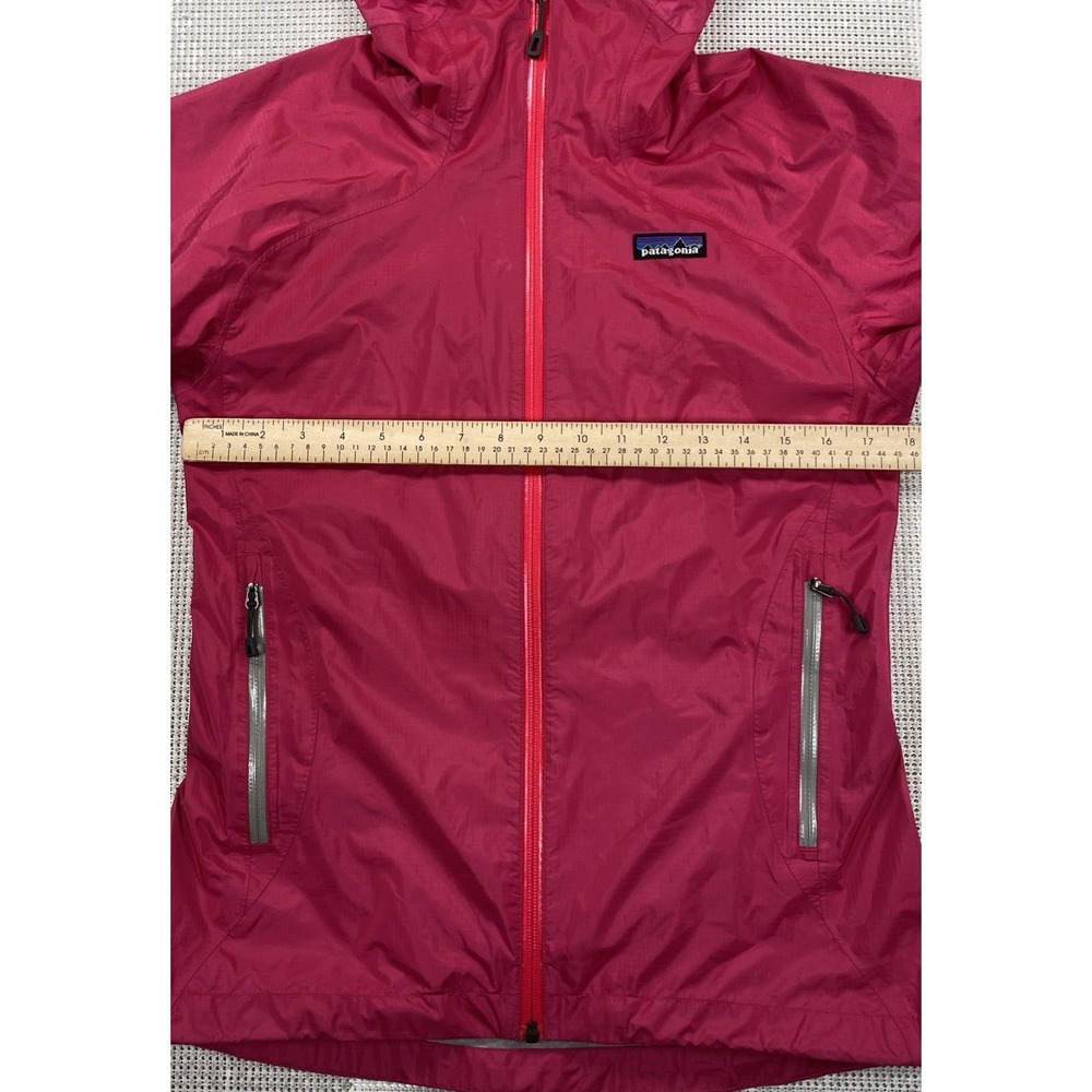 Patagonia Rain Shadow Jacket Hooded Full Zip Pink Women's XS - Picture 3 of 8